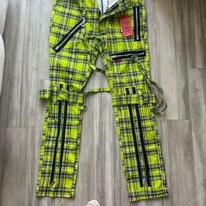 TRIPP NYC PLAID PANTS